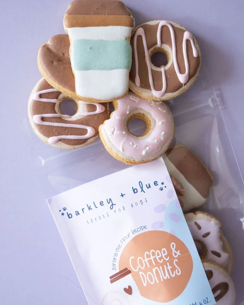 Coffee & Donuts Dog Treats