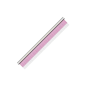 5" Mini Pink Line Comb by Utsumi