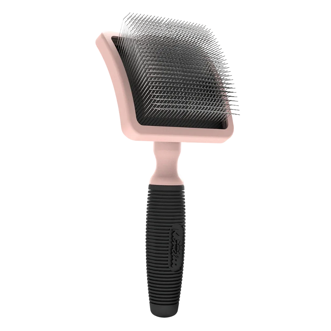 Long Pin Slicker Brush Blush by Kenchii - Image 2