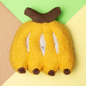 Banana Interactive Snuffle Dog Toy