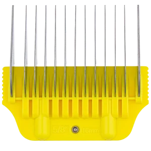 #0 5/8" Yellow Wide Attachment Comb 16 mm by Zolitta
