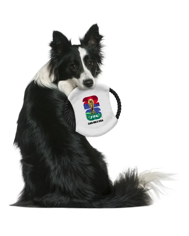2026 FIFA World Cup NYC Host City Flying Disc Dog Toy (FINAL SALE) - Image 2