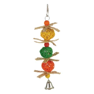 All Living Things® Willow Ball Bird Toy - Shredding Toy for Medium Pet Birds