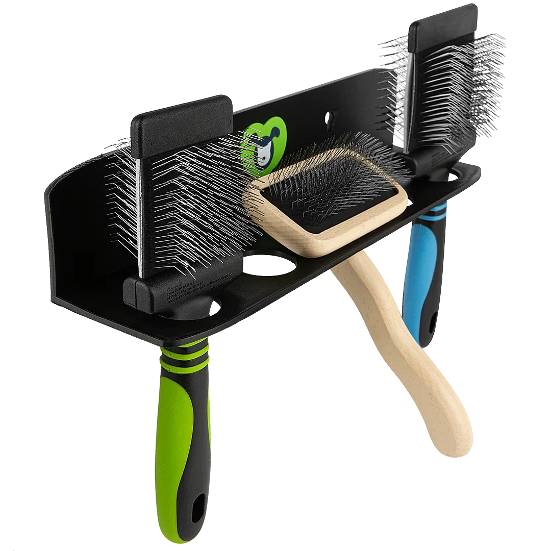 Hanging Brush Holder Black by PetStore.Direct - Image 2
