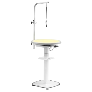 Revolve360 Hydraulic 360° Rotating Grooming Table with Tabletop Light by Jirpet