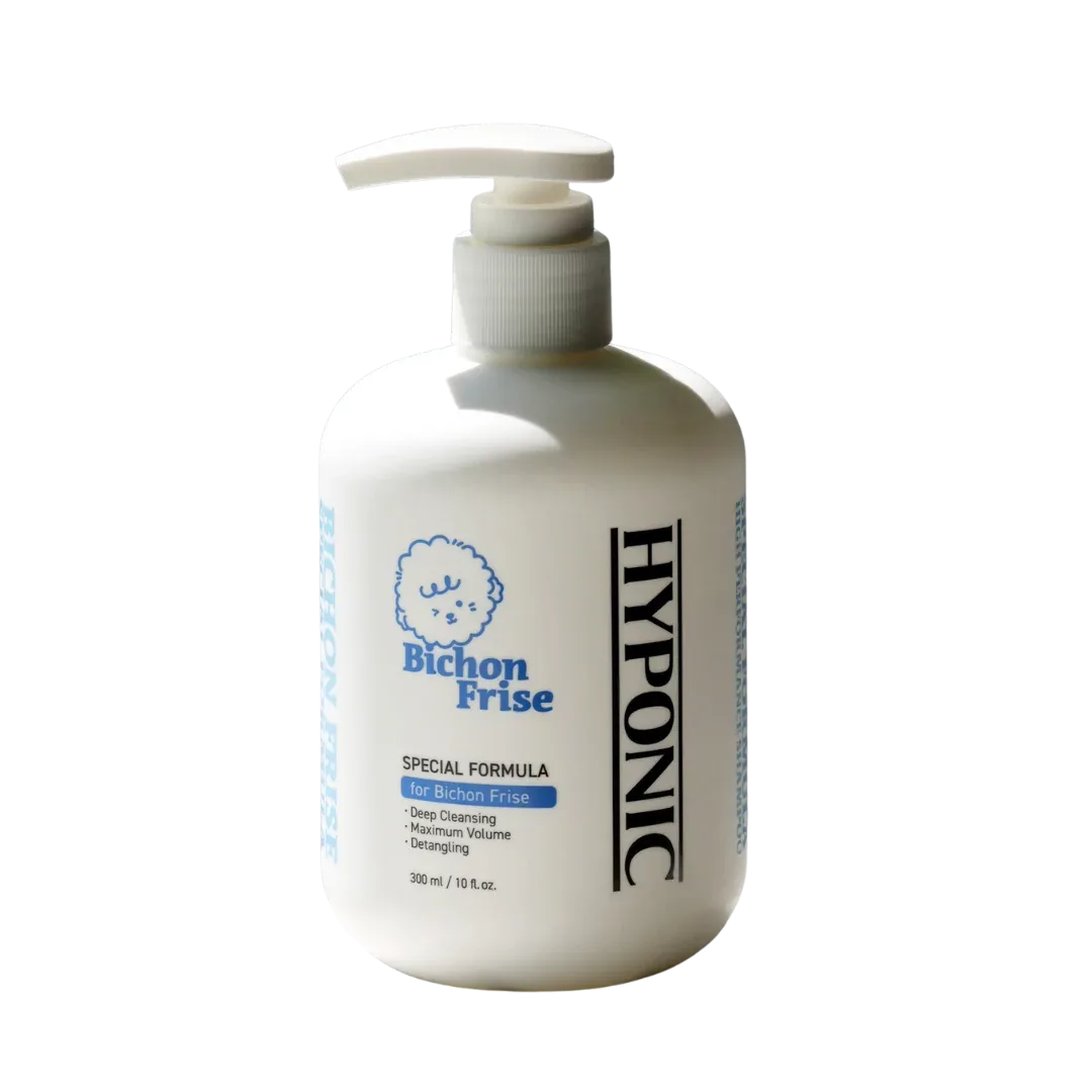 Dog Shampoo for Bichon Frise 300ml by Hyponic - Image 2