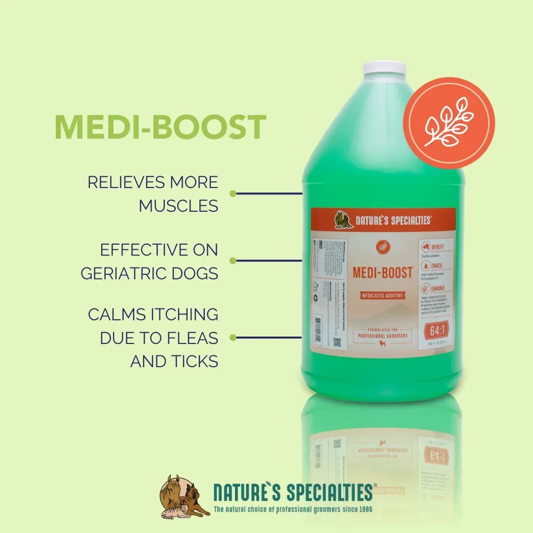 Medi-Boost Medicated Additive Shampoo Booster Gallon by Nature's Specialties - Image 2