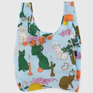 Baggu Reusable Bag in Table Cats