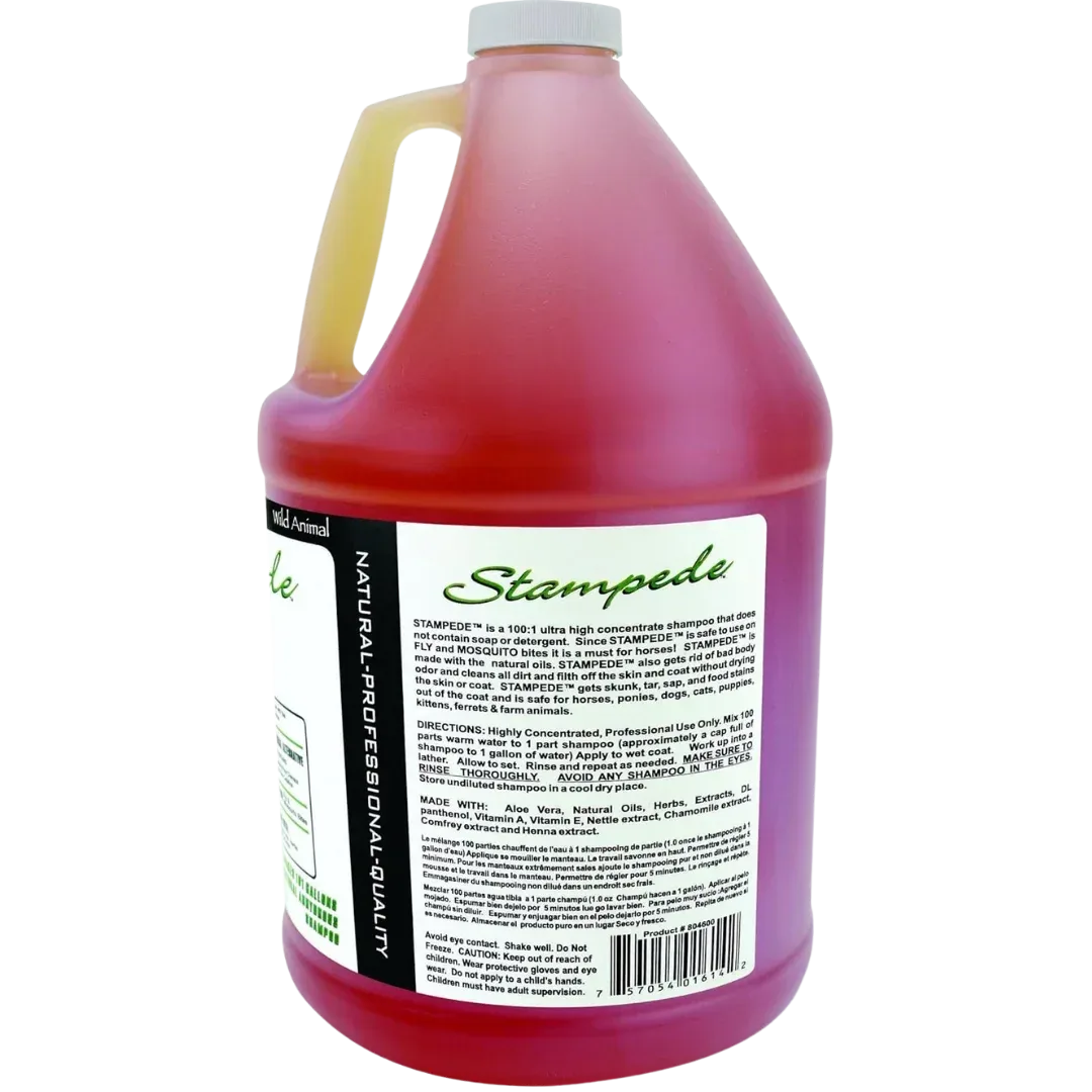 Stampede 100:1 Shampoo Gallon by Wild Animal - Image 2