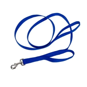 Coastal Loops 2 Double Handle Nylon Leash Blue 1X6Ft
