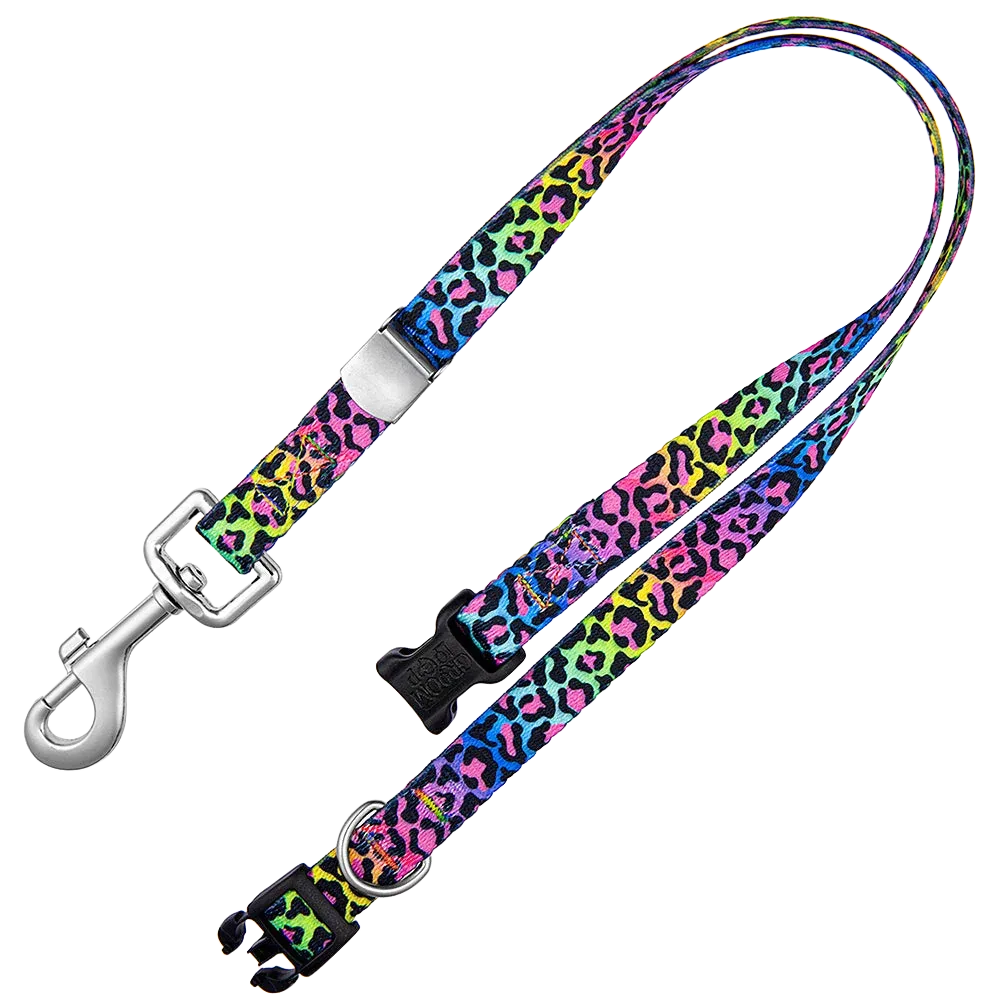 20" Polyester Loop Neon Leopard by Groom Loop