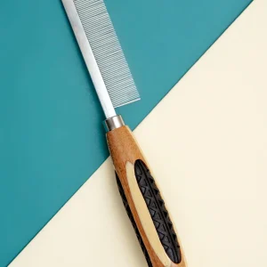 Fine Tooth Metal Pet Comb