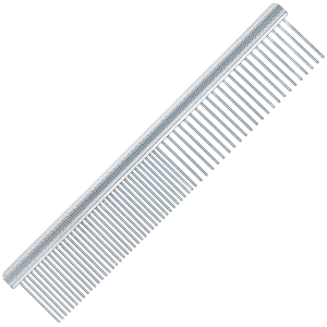 6" Premium 50/50 Sturdy Face Comb by PetStore.Direct