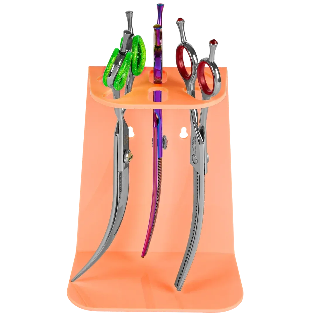 6 Scissor Tabletop and Wall Mount Holder Orange by PetStore.Direct - Image 2