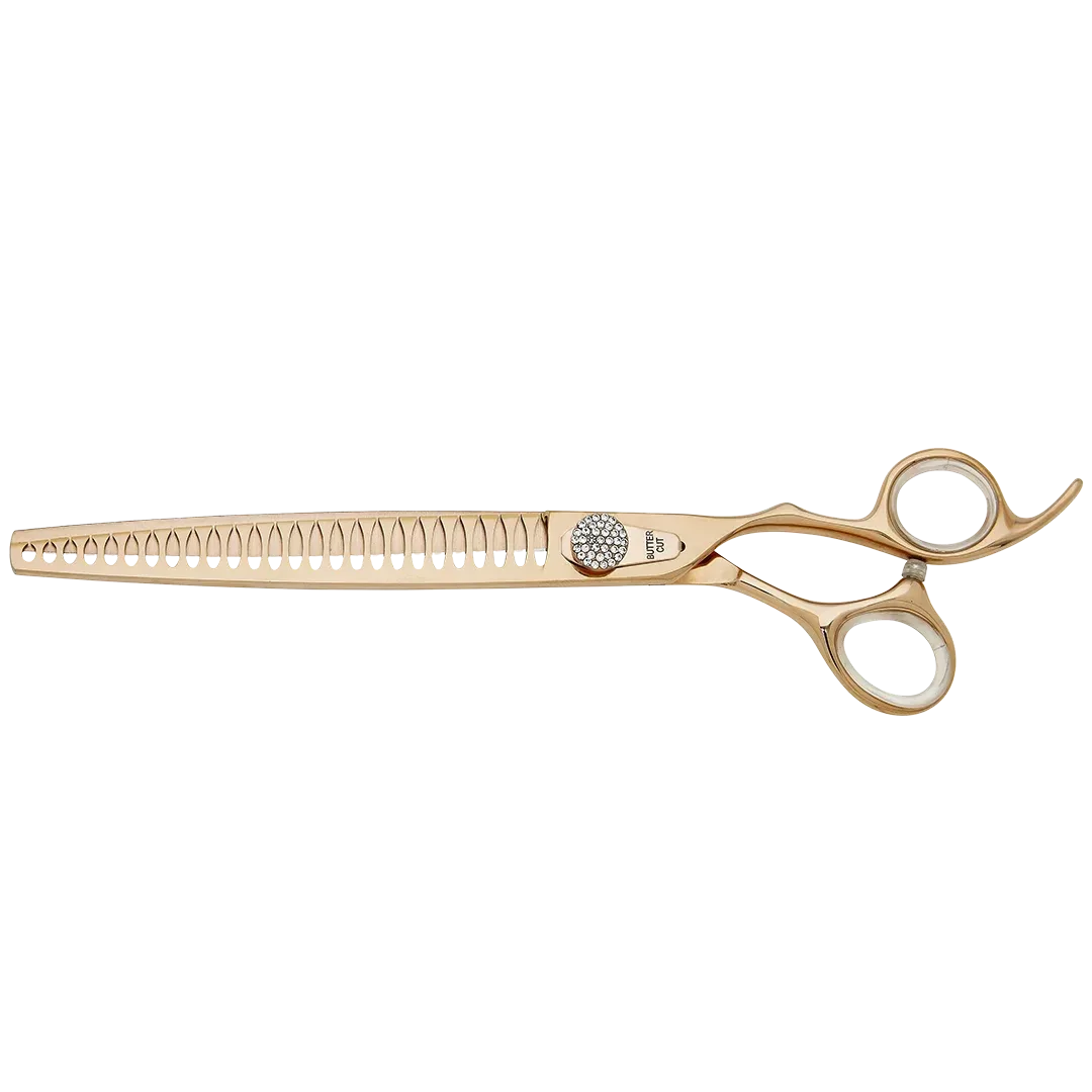 Crystal Gold Cobalt 8.5" 26 Tooth Sculpting & Finishing Chunker by Geib