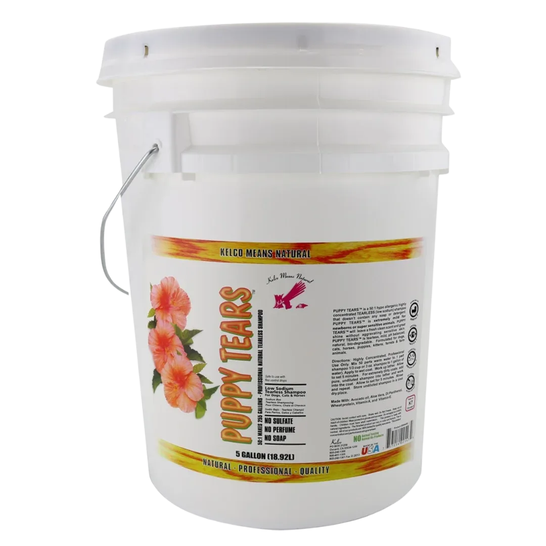 Puppy Tears Shampoo 5 Gallons by Kelco