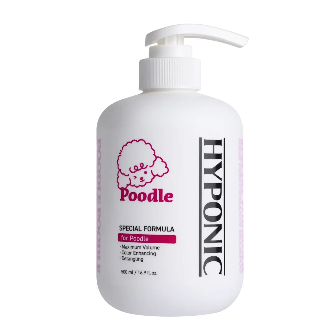 Dog Shampoo for Poodle 500ml by Hyponic