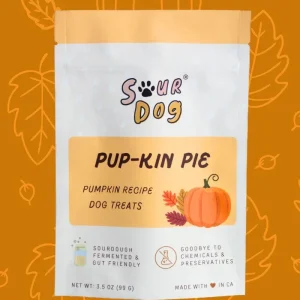 Pup-Kin Pie Pumpkin Sourdough Dog Treats