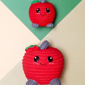 Red Apple Ruff-Tex Latex Dog Ball Toy