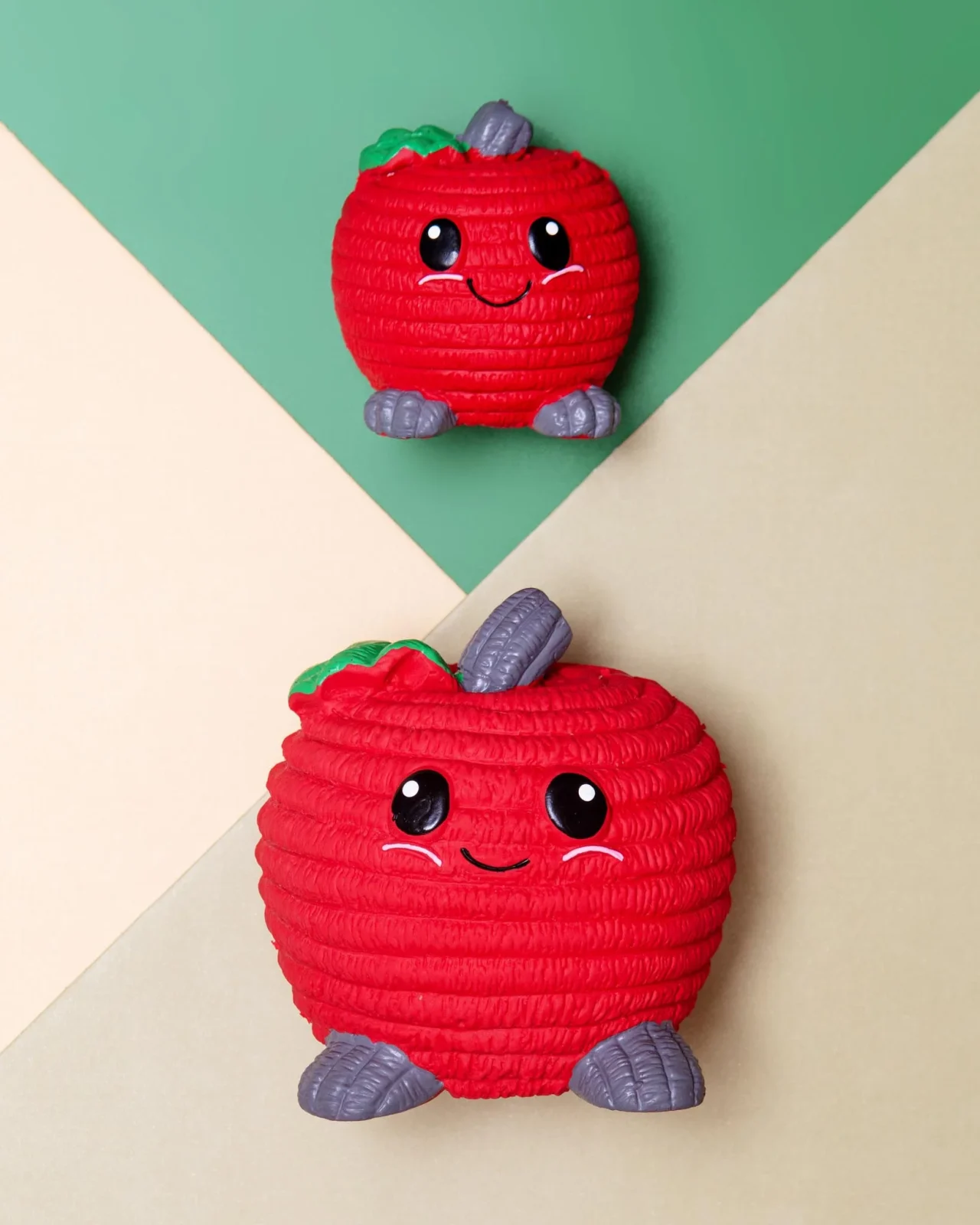 Red Apple Ruff-Tex Latex Dog Ball Toy