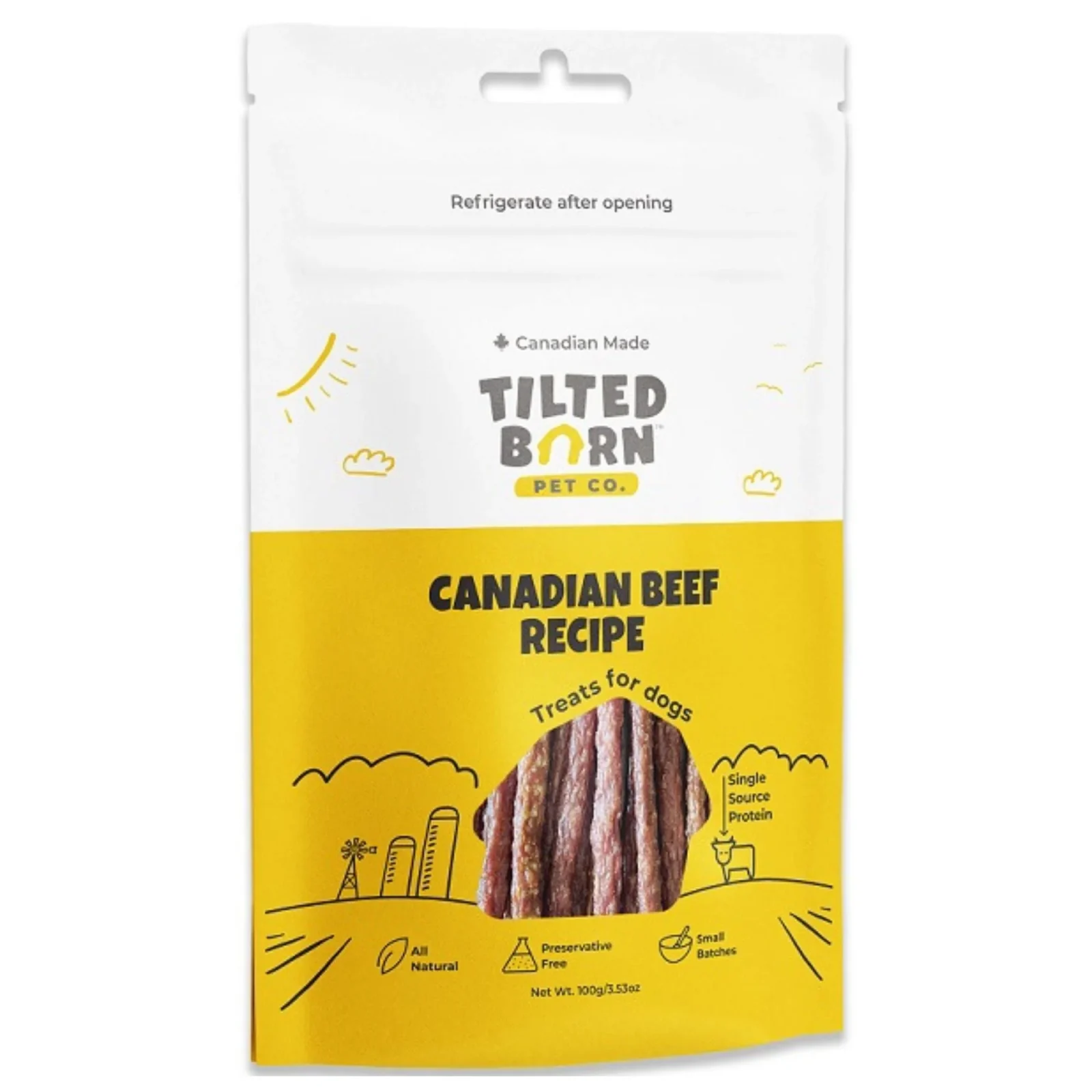 Tilted Barn Dog 3.53oz. Beef
