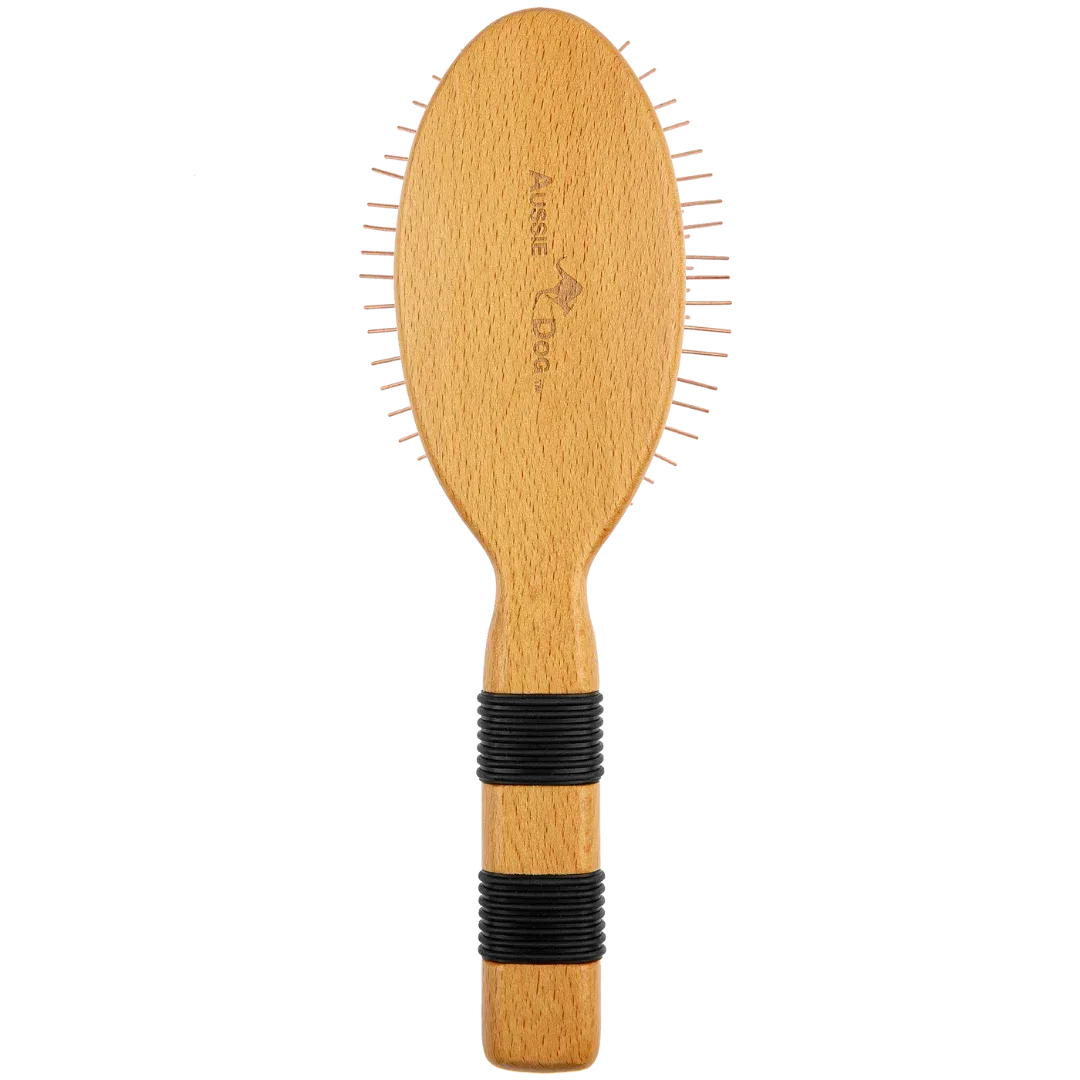 Rounded Pins Oval Brush by Aussie Dog - Image 2