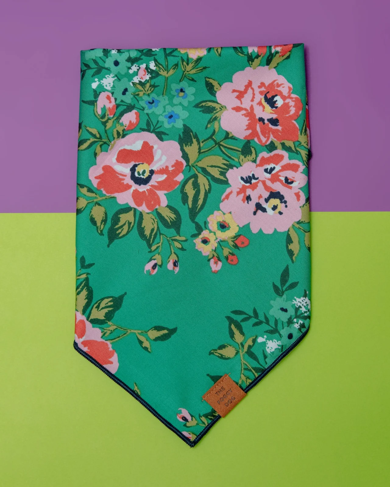 Georgia Floral Dog Bandana (Made in the USA) <>