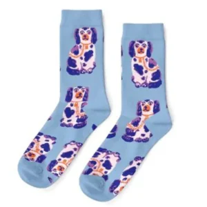 Staffordshire Dogs Crew Socks (Womens 5-10)