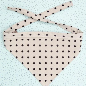 Dottie Canvas Dog Bandana in Polka Dot(Made in the USA) (FINAL SALE)