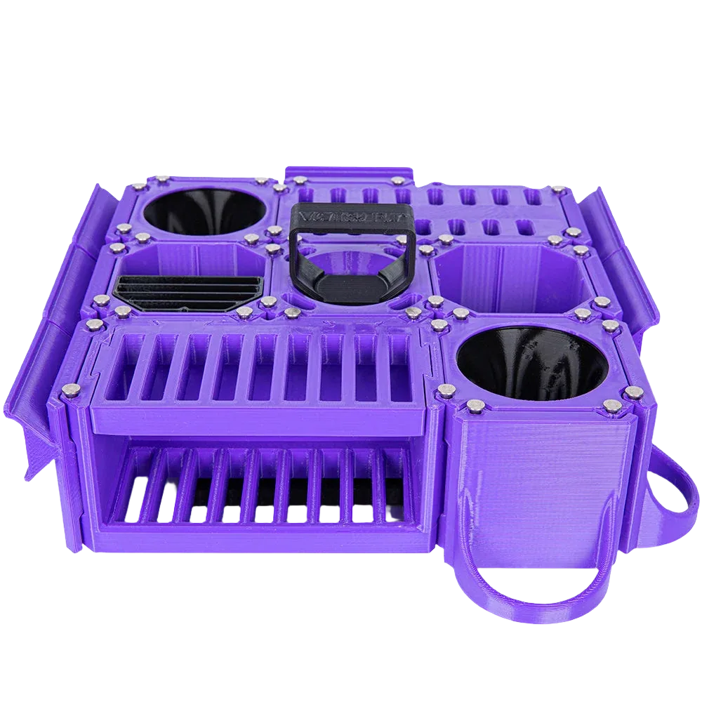 Custom Cube Tool Caddy Purple by Vanity Fur - Image 2