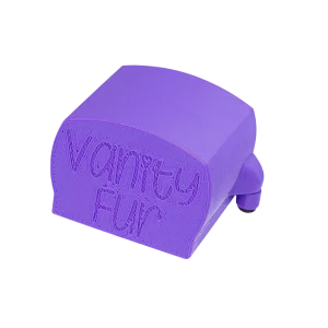 Small Brush Cover Purple by Vanity Fur