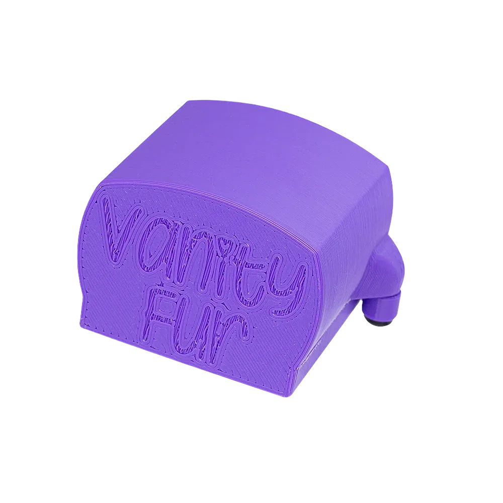 Small Brush Cover Purple by Vanity Fur