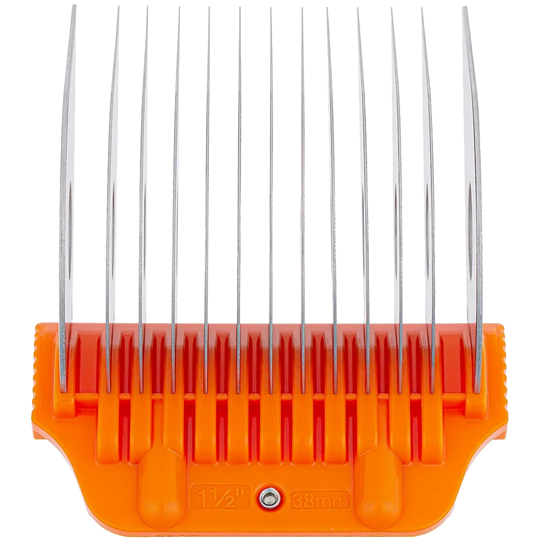 1 1/2" Orange Wide Attachment Comb 38 mm by Zolitta