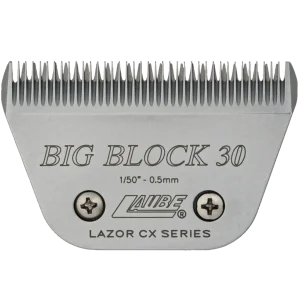 CX Steel Wide Blade Big Block #30W by Laube