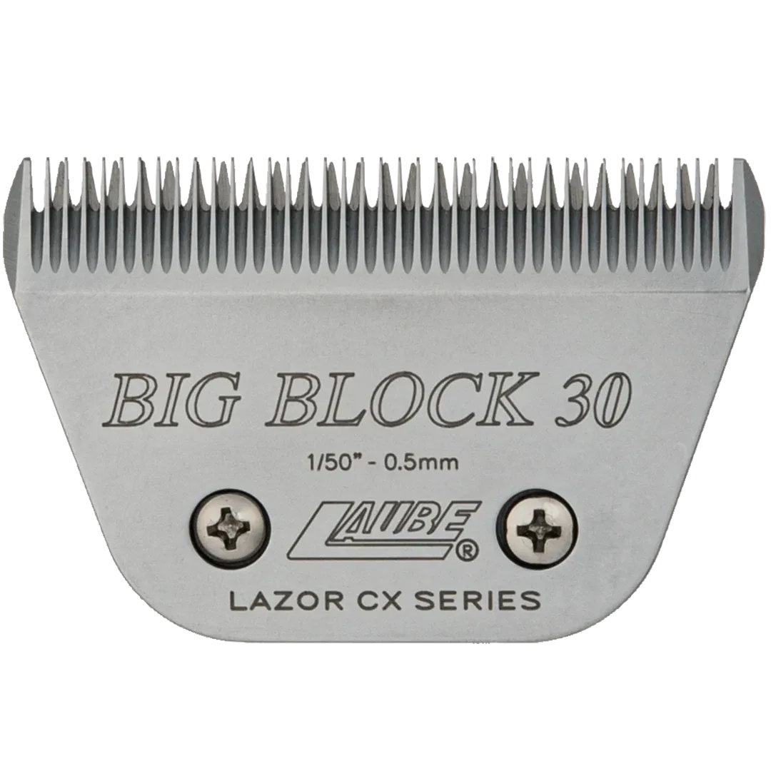 CX Steel Wide Blade Big Block #30W by Laube
