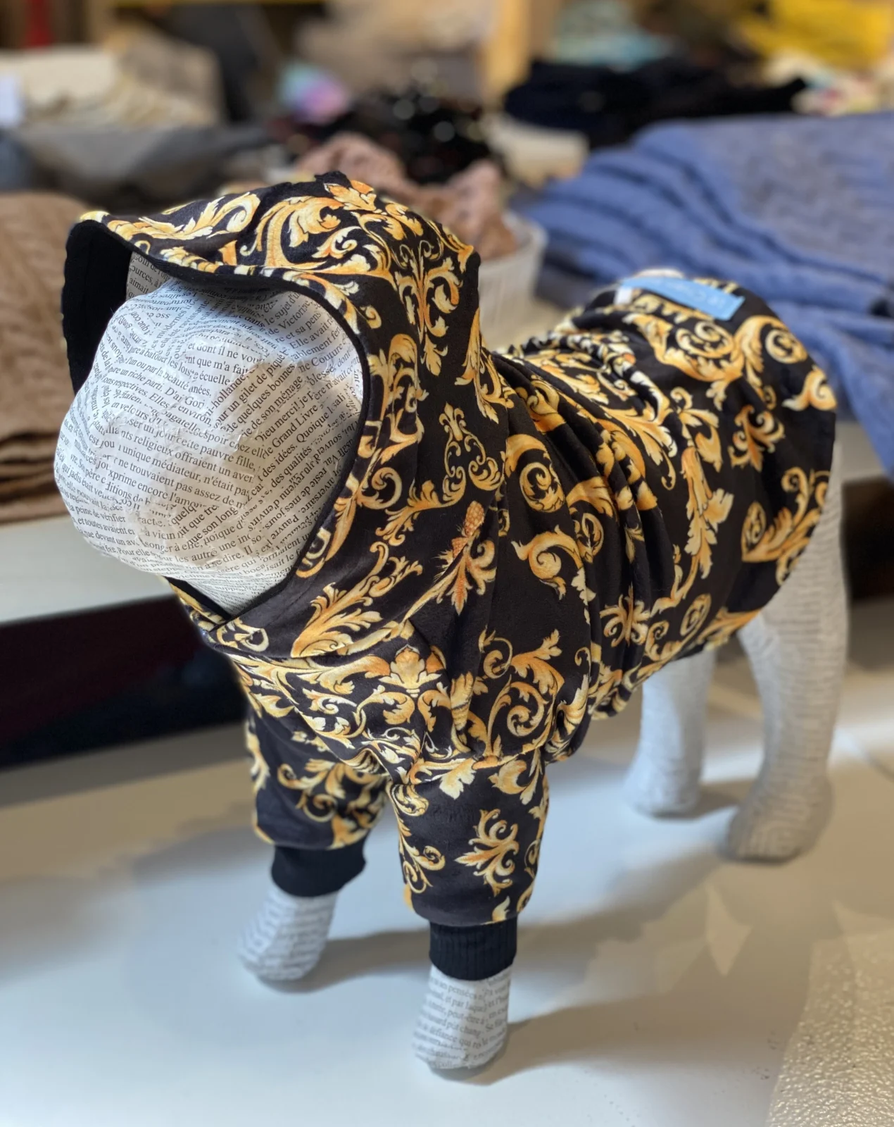 Medici Stretch Dog Hoodie (Made in the USA) <>