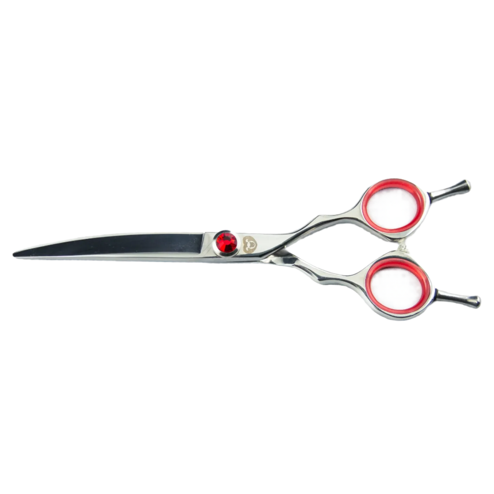 6" Red Mini Curved Shear by PetStore.Direct