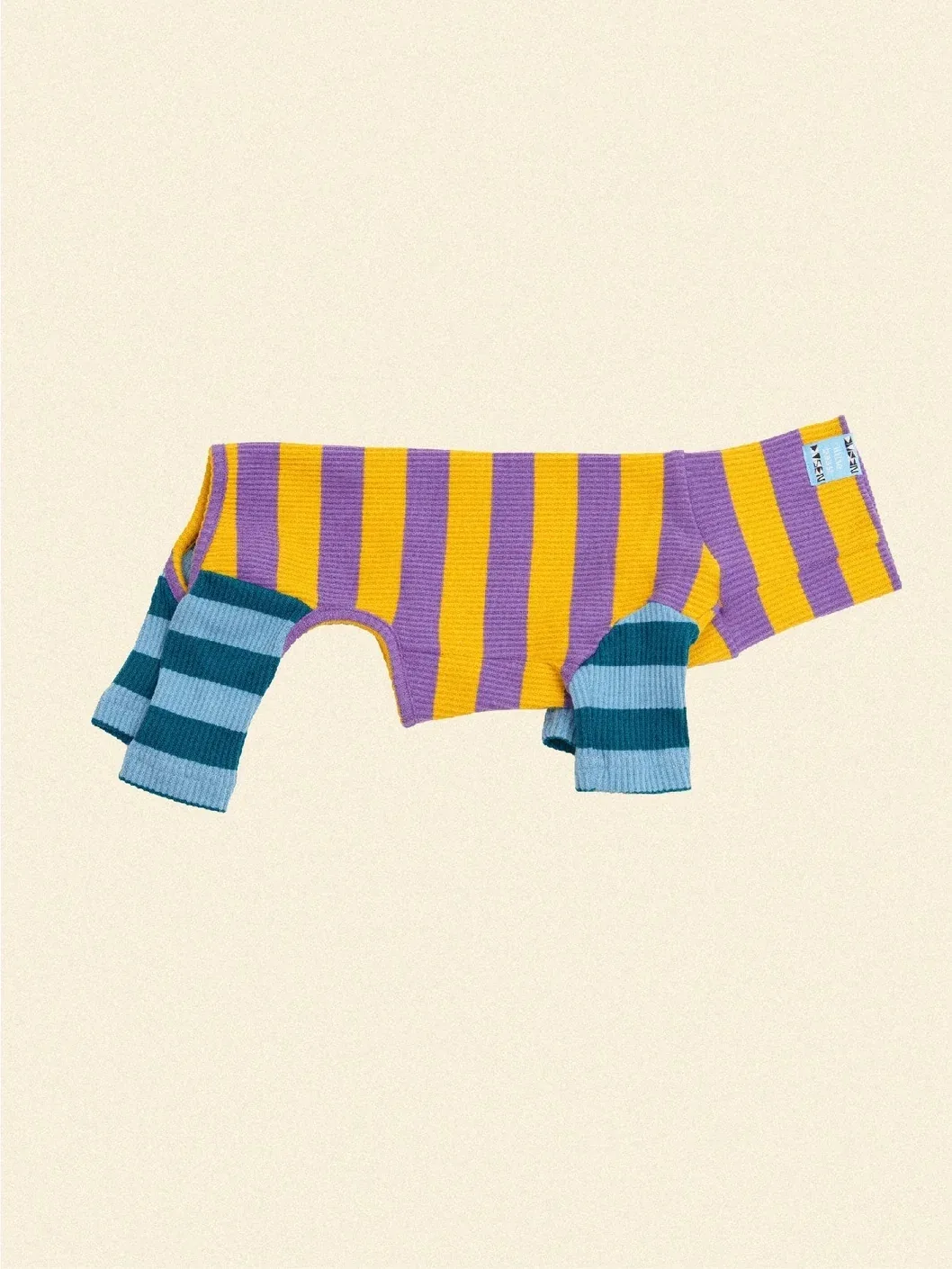 Little Beast X Dusen Dusen | Macaroni Dog Onesie (FINAL SALE) - Image 2
