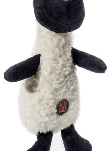Scruffles Plush Dog Toy, Lamb