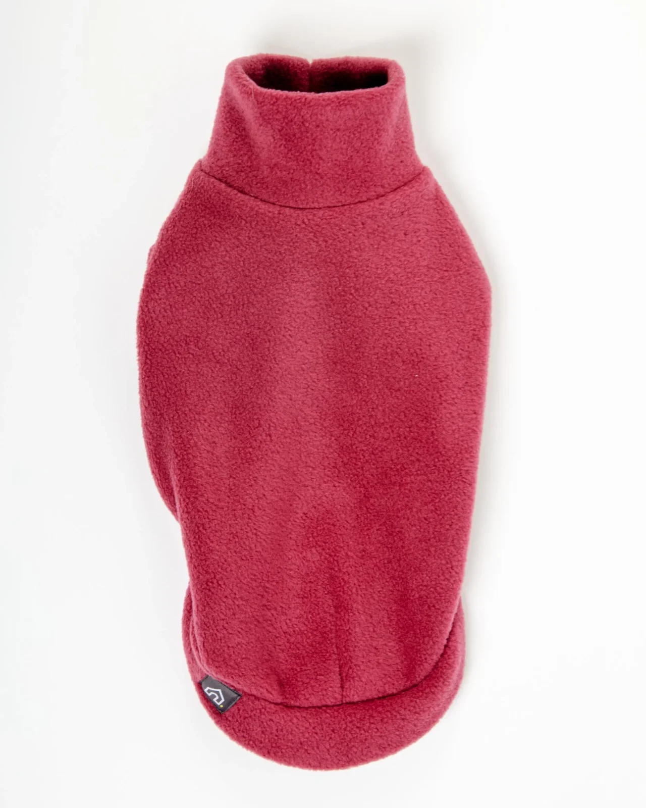 Dachshund Fleece Jumper in Dusty Rose (Made in the UK) - Image 2