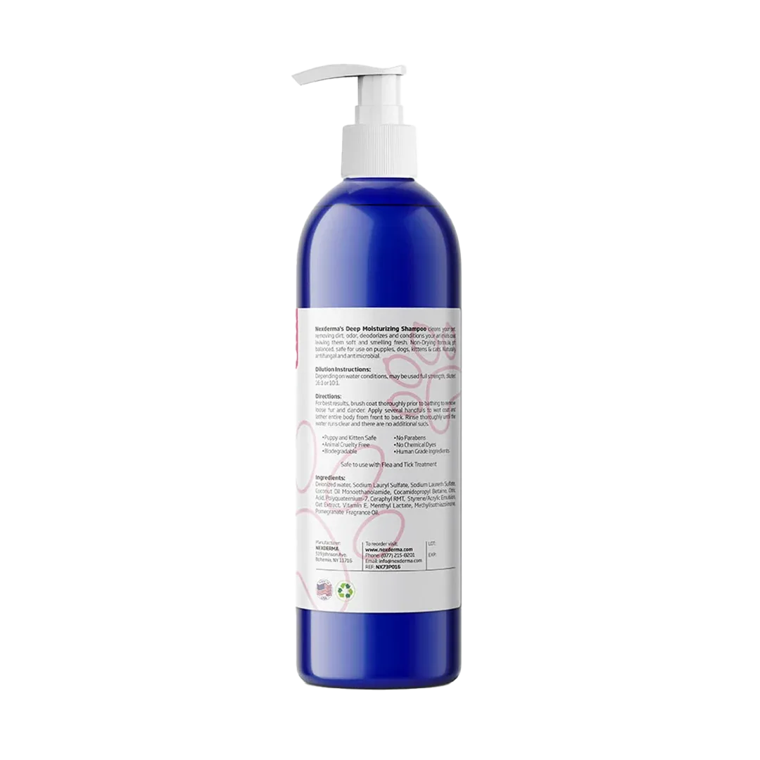 Pomegranate Deep Moisturizing Shampoo 16oz by Nexderma - Image 2