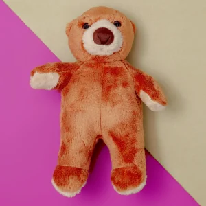 Cubby Bear Plush Squeaky Dog Toy