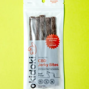 CBD Jerky Bites in Beef Flavor (200 mg Five Pack) (Made in the USA)