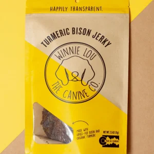 Turmeric Bison Jerky Dog Treat