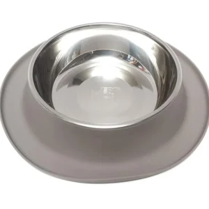 Messy Mutts Dog Feeder Grey 6 Cup