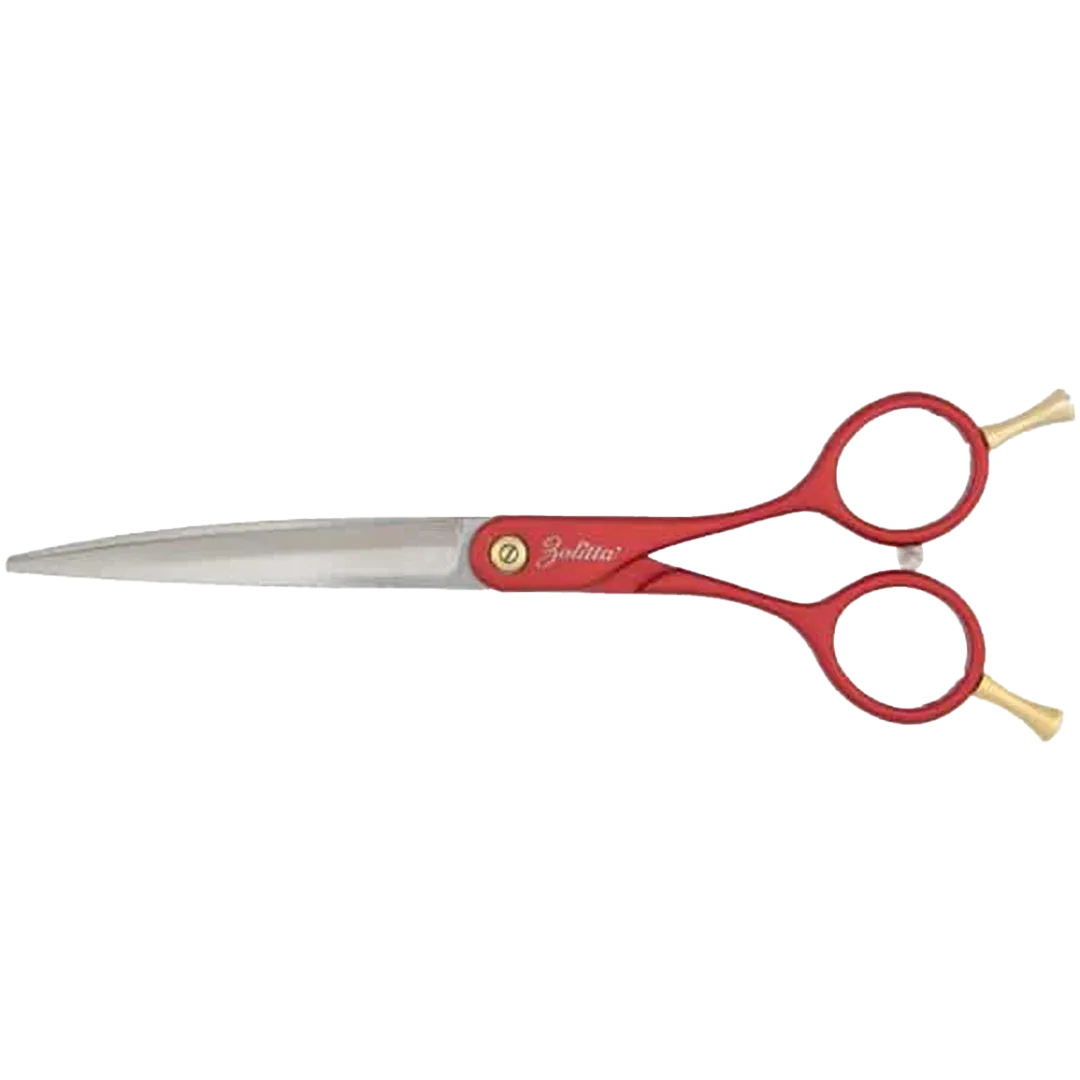 Colibri Super Curved Scissors Ruby Red 6.5 by Zolitta - Image 2