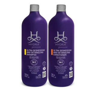 Ultra Deshedding & Detangling Shampoo and Conditioner 33.8oz by Hydra