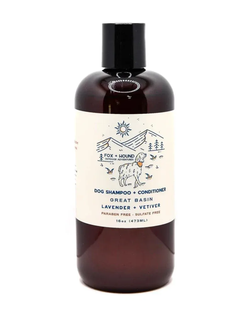 Great Basin Dog Shampoo & Conditioner in Lavender + Vetiver Scent - Image 2
