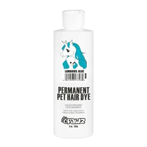 Permanent Dog Hair Dye Lamarius Blue 8oz by Opawz