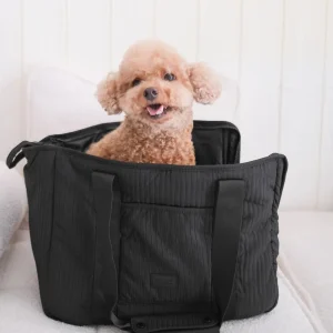 City Carrier Zip-In Dog Bag in Black